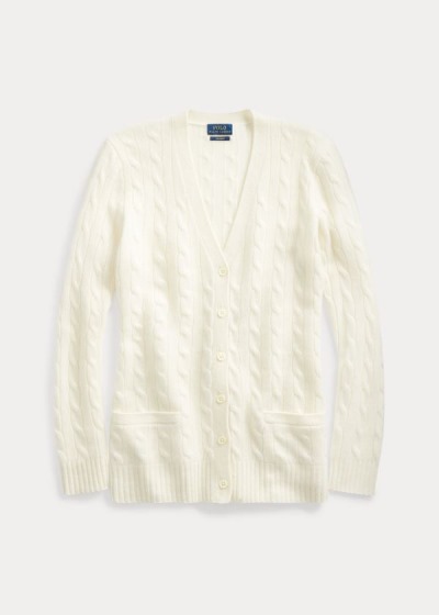 Women's Polo Ralph Lauren Cable-Knit Cashmere Cardigan | 358079UEC